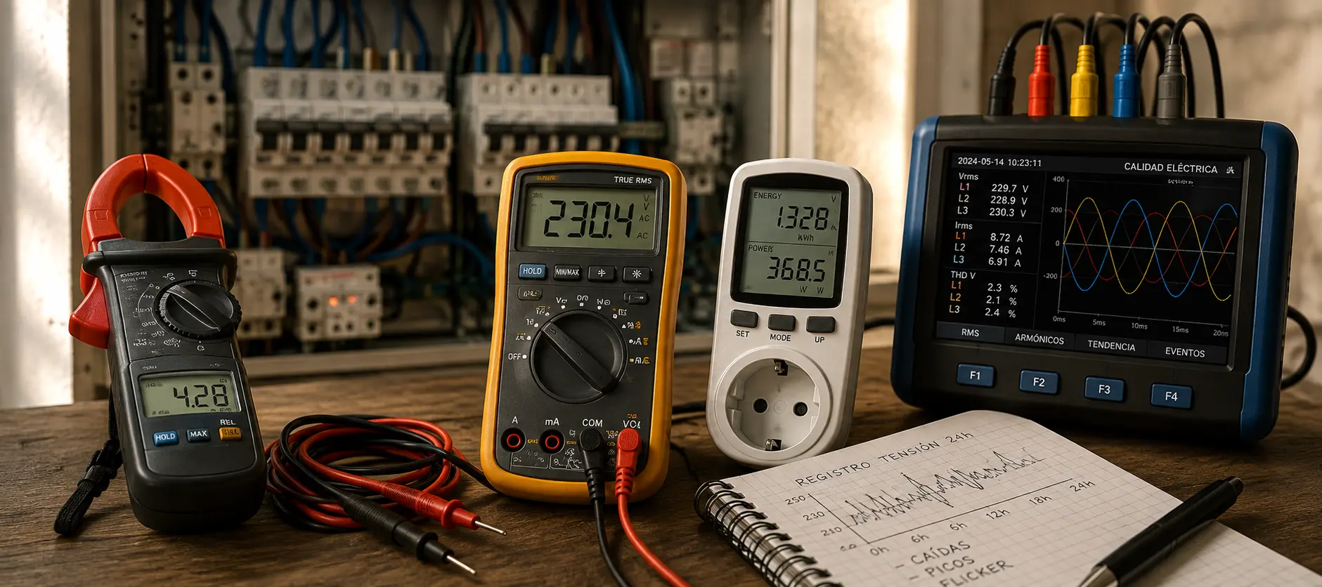 GESTIONLUZ_Medición y calidad eléctrica