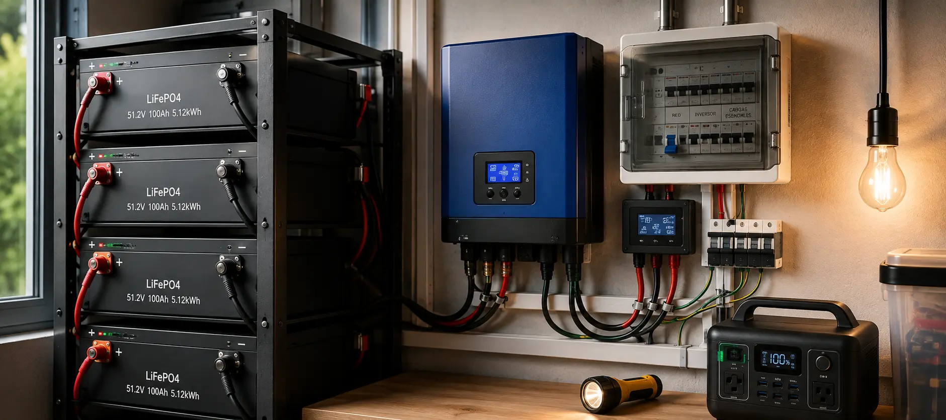 GESTIONLUZ_Respaldo eléctrico y baterías