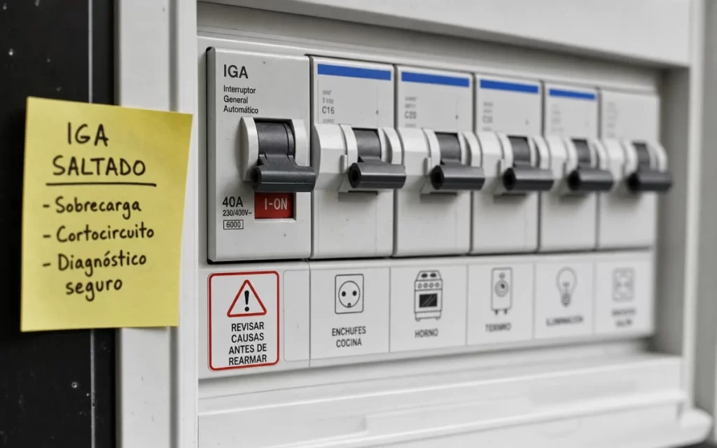Por qué salta el IGA: causas y diagnóstico seguro